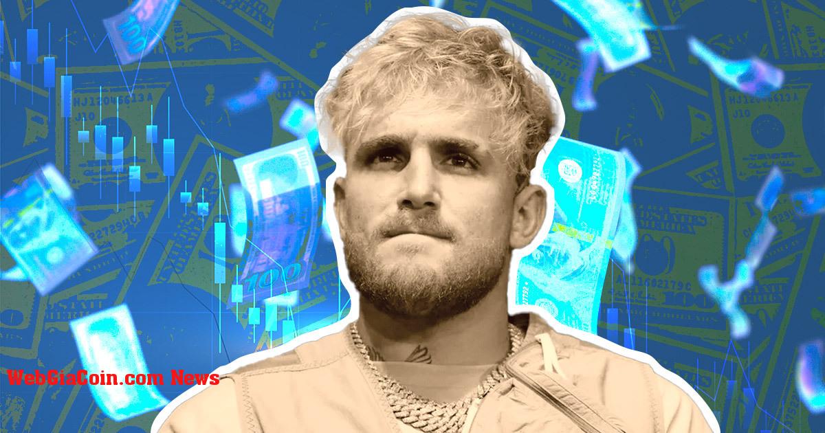 Jake Paul đã kiếm được hơn 2 triệu đô la Mỹ bằng cách quảng cáo các chương trình tiền điện tử bơm tiền và bán tháo