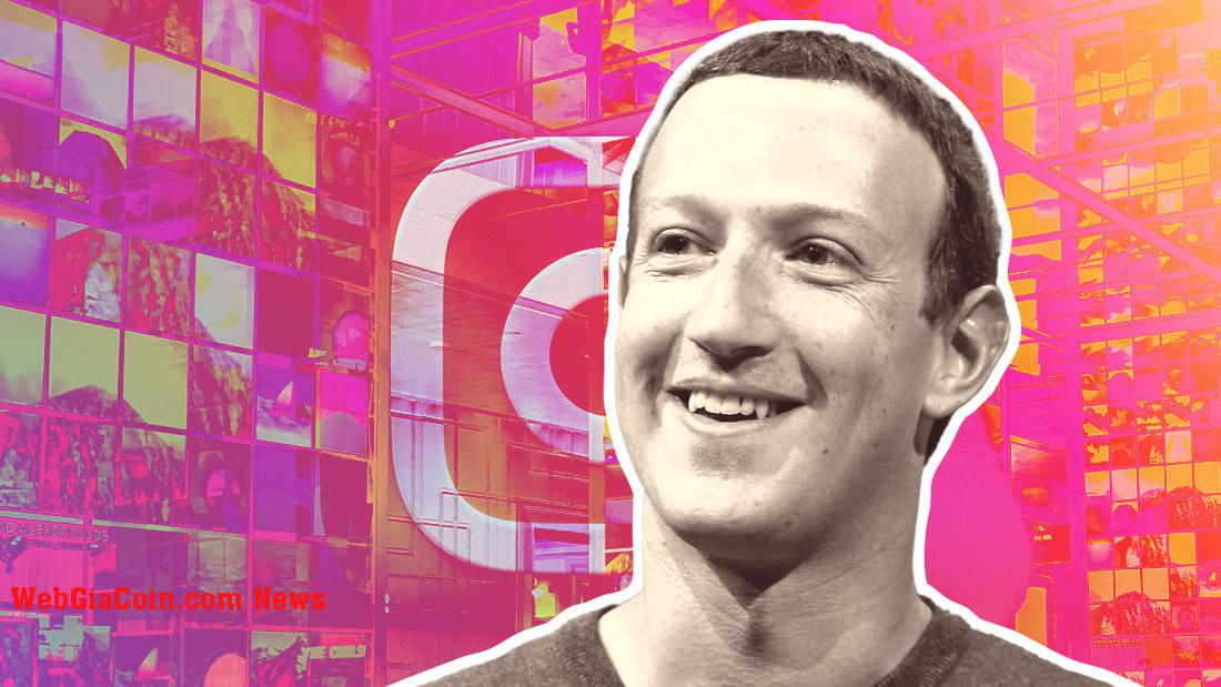 Mark Zuckerberg tiết lộ giấc mơ NFT trên Instagram