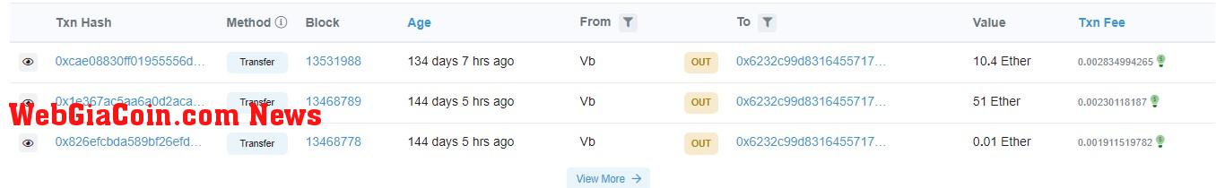 Vitalik VB Wallet