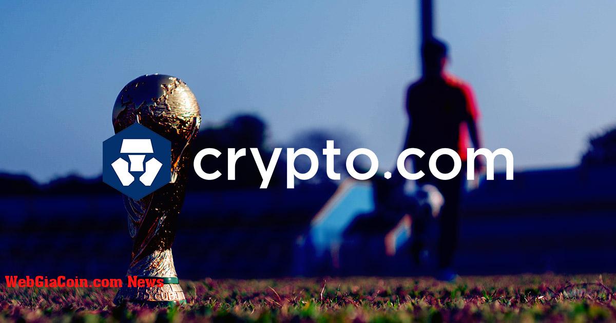 Crypto.com trở thành nhà tài trợ chính thức của FIFA World Cup ở Qatar