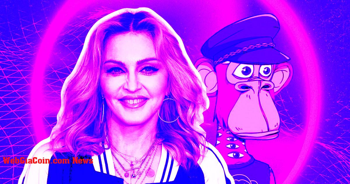 Madonna gia nhập Metaverse với khoản mua Bored Ape NFT trị giá $ 560,000