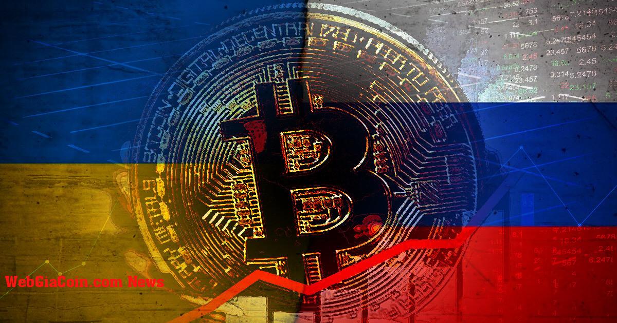 Bitcoin hoạt động như một biện pháp phòng ngừa lạm phát, tăng 35% kể từ khi bắt đầu chiến tranh Nga-Ukraine