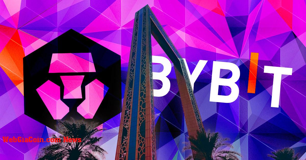 Nền tảng giao dịch ở Emirates: Crypto.com và Bybit thiết lập cửa hàng ở Dubai