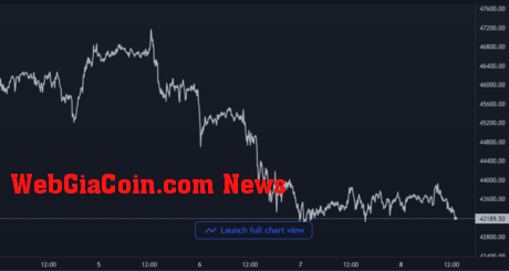 Bitcoin Price Chart