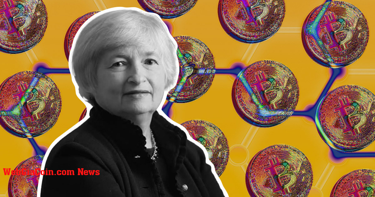 Janet Yellen gọi tiền điện tử là biến đổi, chia sẻ năm bài học về tiền điện tử