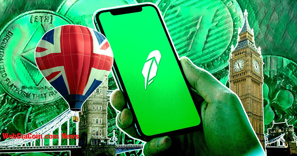 Robinhood đến Châu Âu thông qua việc mua lại công ty tiền điện tử Ziglu của Anh