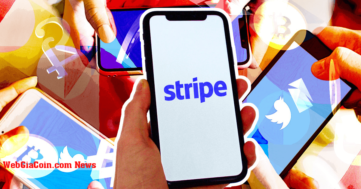 Stripe bắt đầu triển khai tùy chọn thanh toán tiền điện tử cho những người sáng tạo trên Twitter