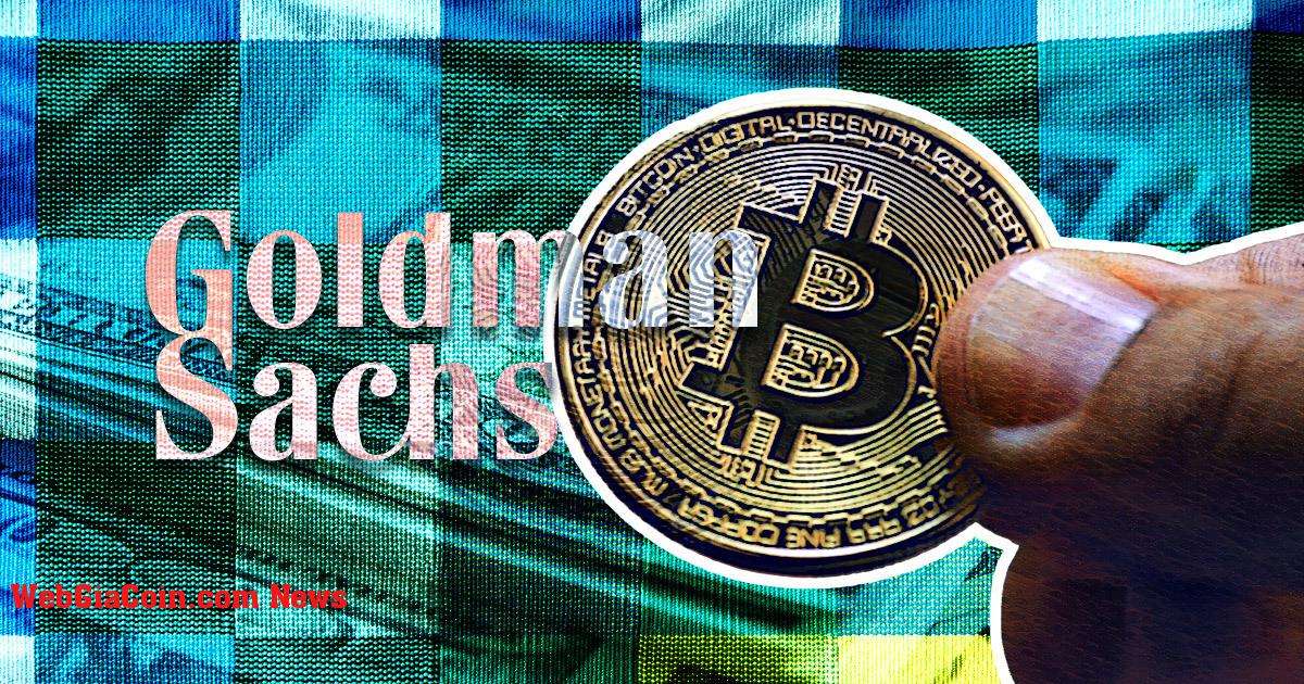 Goldman Sachs gần đây đã cung cấp khoản vay hỗ trợ bằng Bitcoin (BTC) đầu tiên của mình