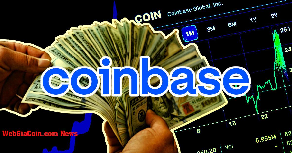 Các giám đốc điều hành hàng đầu của Coinbase được báo cáo đã kiếm được hơn 1 tỷ đô la thông qua việc bán cổ phiếu