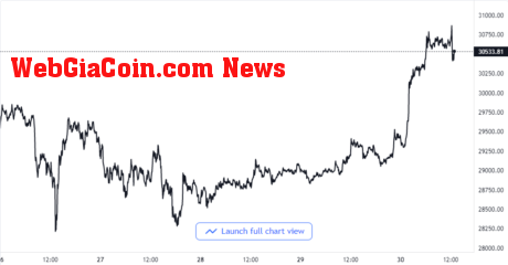 Bitcoin Price Chart