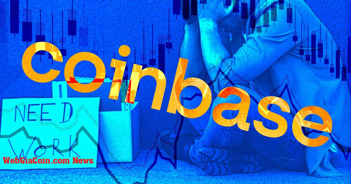 Coinbase hủy thuê tân binh do điều kiện thị trường