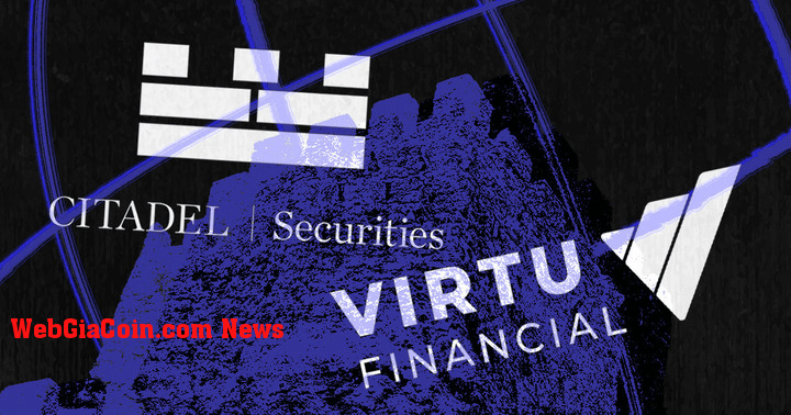 Citadel Securities, Virtu Financial hợp tác tạo ra hệ sinh thái tiền điện tử