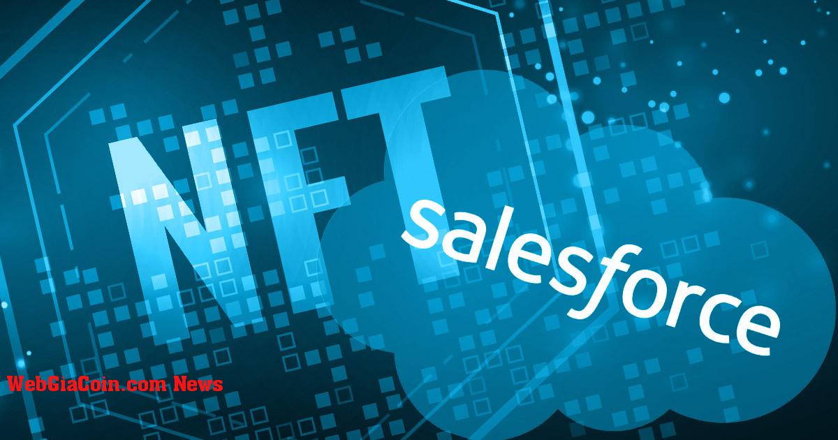 Salesforce thử nghiệm dịch vụ NFT trong bối cảnh khối lượng giao dịch sụt giảm