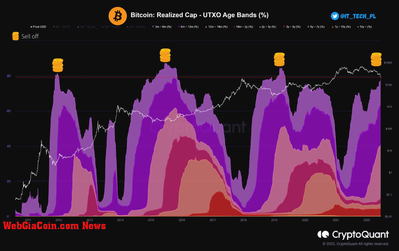 Bitcoin Realized Cap Of Long-Term Holders