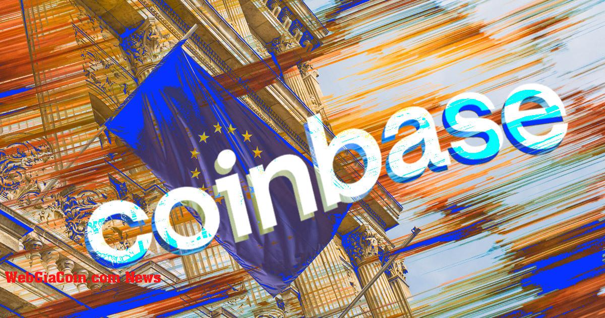 Coinbase có kế hoạch mở rộng châu Âu khi suy thoái tiền điện tử tiếp tục