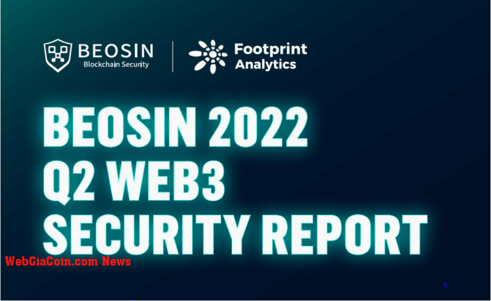 Báo cáo bảo mật Web3 quý 2 năm 2022: 48 lần khai thác chính, 718,34 triệu đô la bị mất | Beosin & Phân tích dấu chân