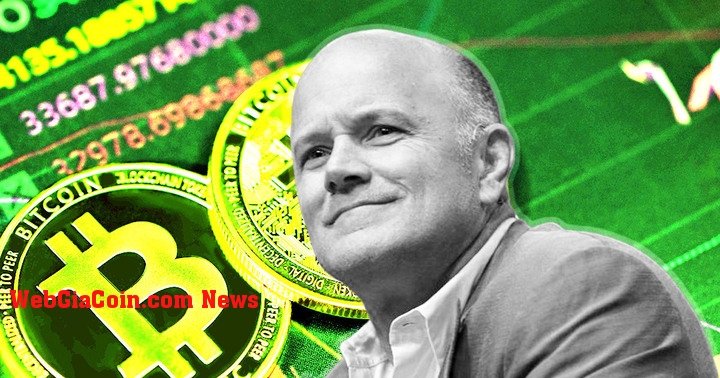 Michael Novogratz dự đoán BTC có thể đạt 500 nghìn đô la vào năm 2027