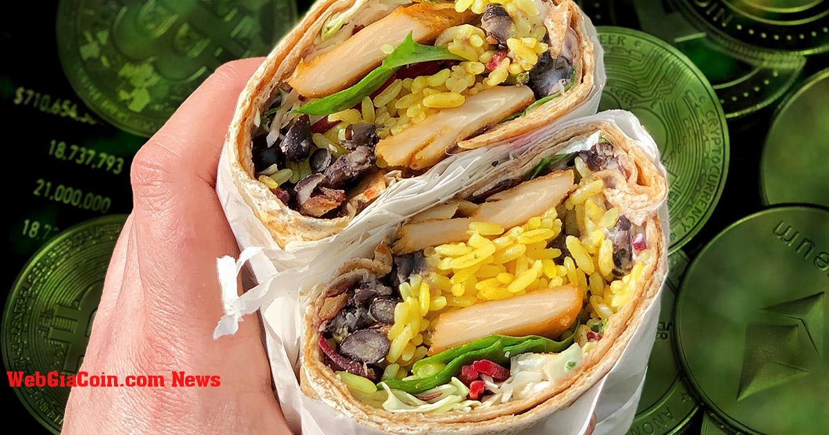 Chuỗi cửa hàng Burrito Chipotle đang tặng tiền điện tử trị giá hơn 200 nghìn đô la