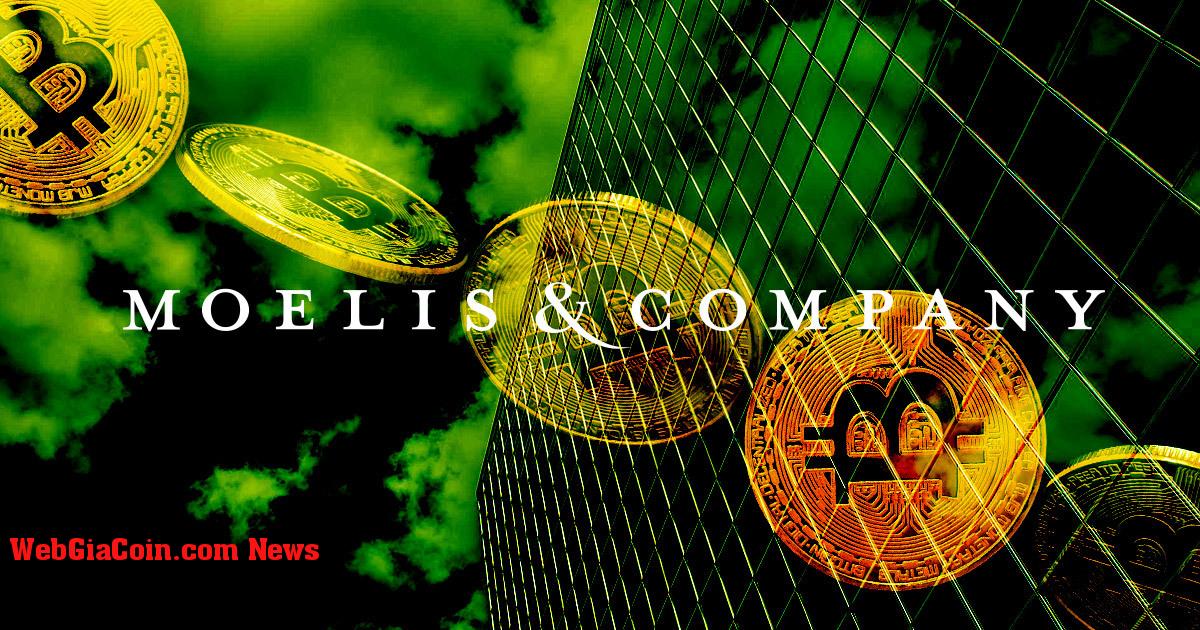 Ngân hàng đầu tư Moelis & Co, bắt đầu tư vấn cho các công ty blockchain