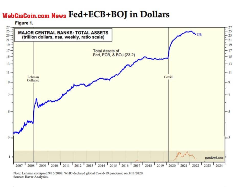 ECB BOJ FED assets