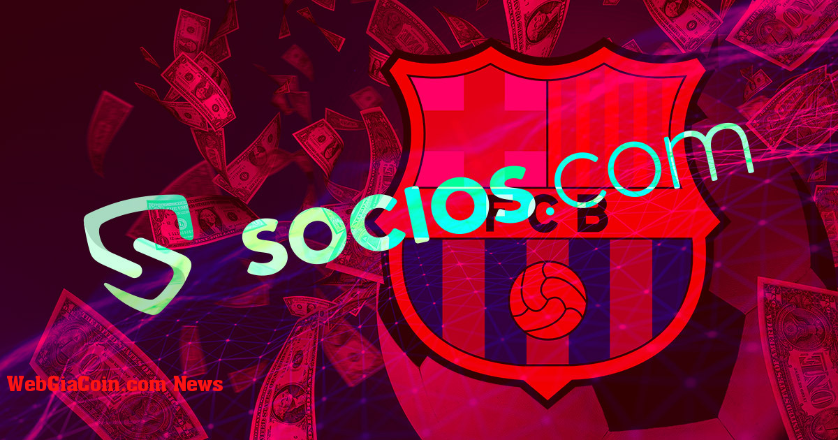 Socios.com đầu tư 100 triệu đô la tăng tốc đổi mới Web3 cho FC Barcelona