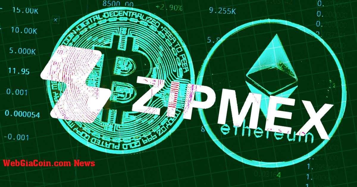 Zipmex cho phép rút ETH trị giá lên tới 153 đô la