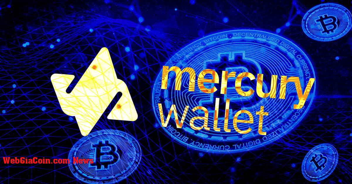 Ví Mercury đang tự quảng cáo là câu trả lời của Bitcoin cho khả năng mở rộng, quyền riêng tư