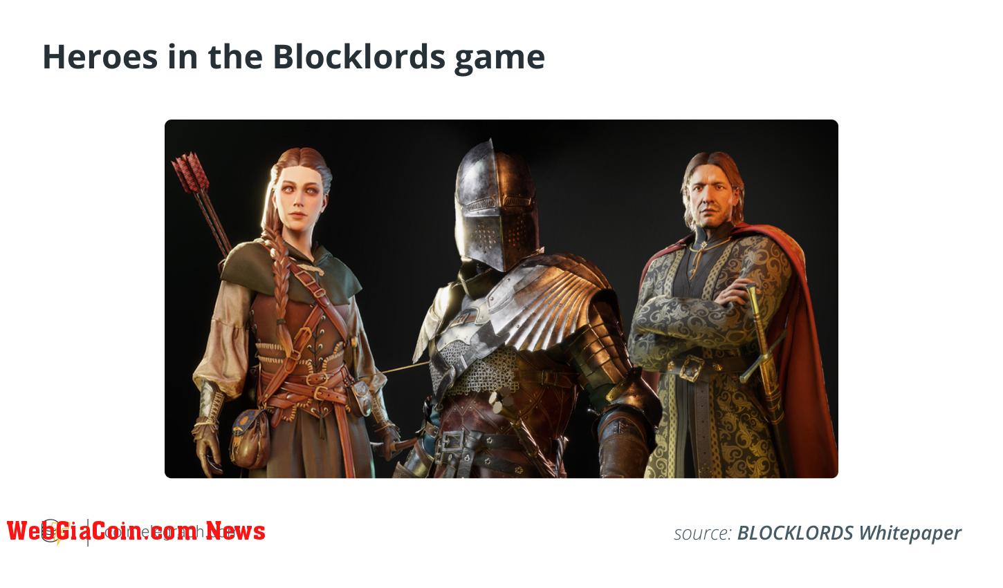 Heroes in the Blocklords game