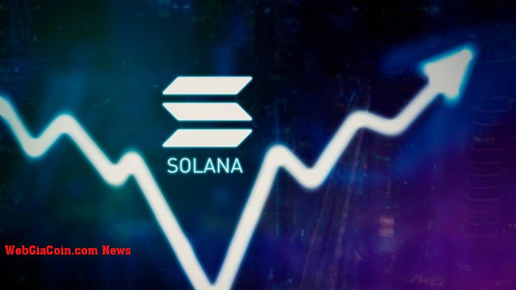 Solana gần đạt mốc 100 tỷ Giao dịch khi giá đặt mục tiêu là 40 đô la