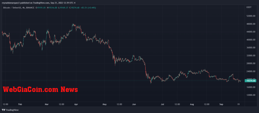 Bitcoin price BTC BTCUSDT