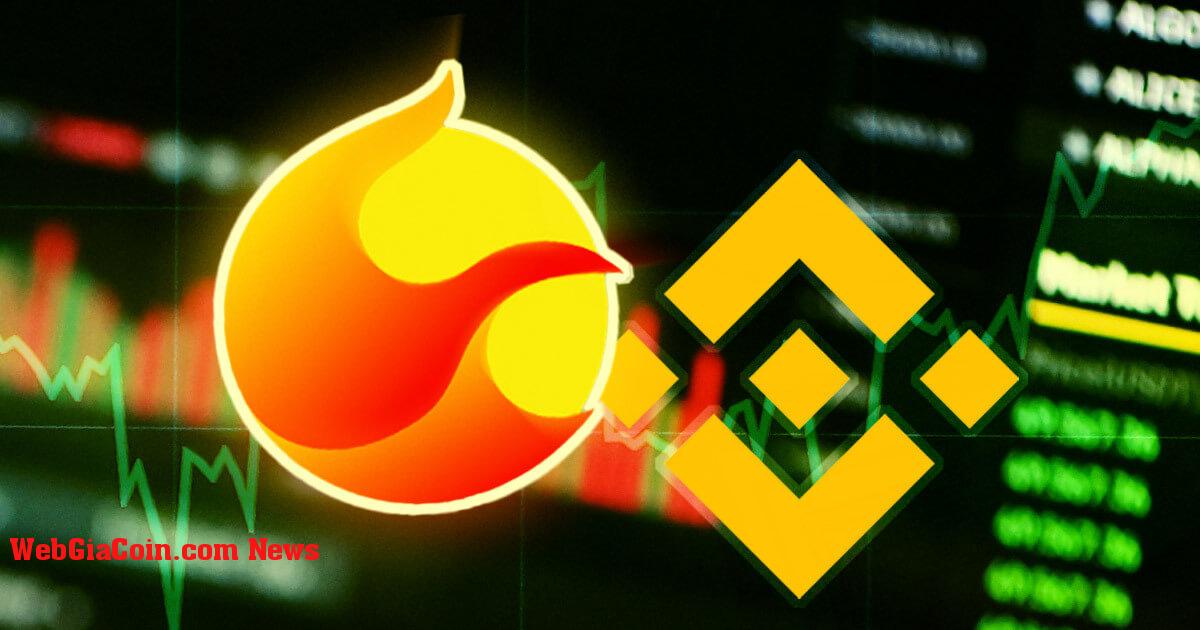 Binance thêm nút chọn tham gia cho 1,2% LUNC đốt thuế trên tất cả các giao dịch