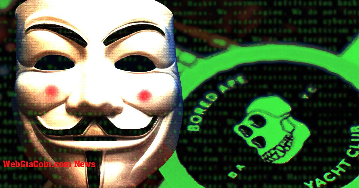 Anonymous cáo buộc BAYC đang trolling với chủ nghĩa biểu tượng bí truyền, thúc đẩy chương trình nghị sự 