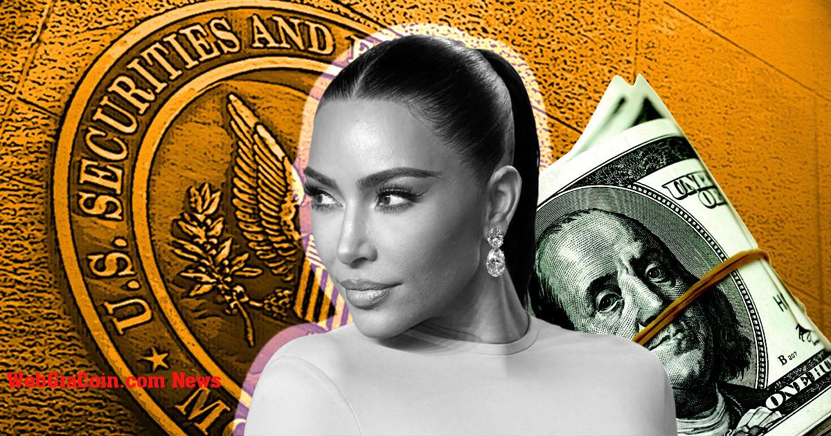 Kim Kardashian trả SEC 1,26 triệu đô la Mỹ quảng cáo Token bảo mật EMAX