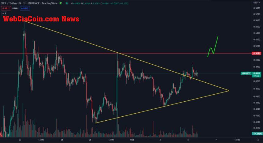 Ripple XRP XRPUSDT chart 2