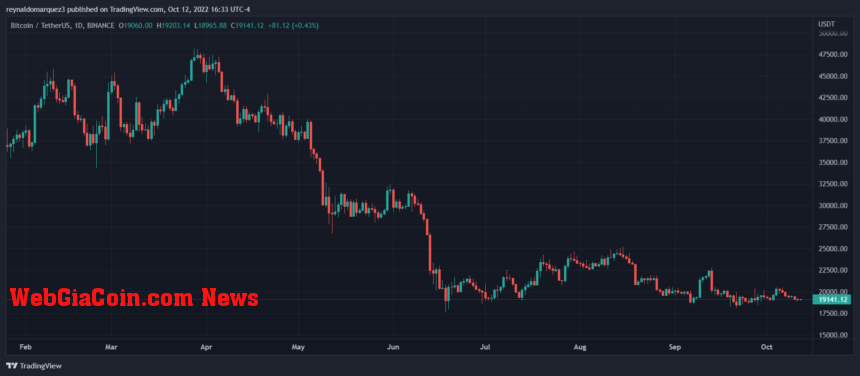 Bitcoin price BTC BTCUSDT