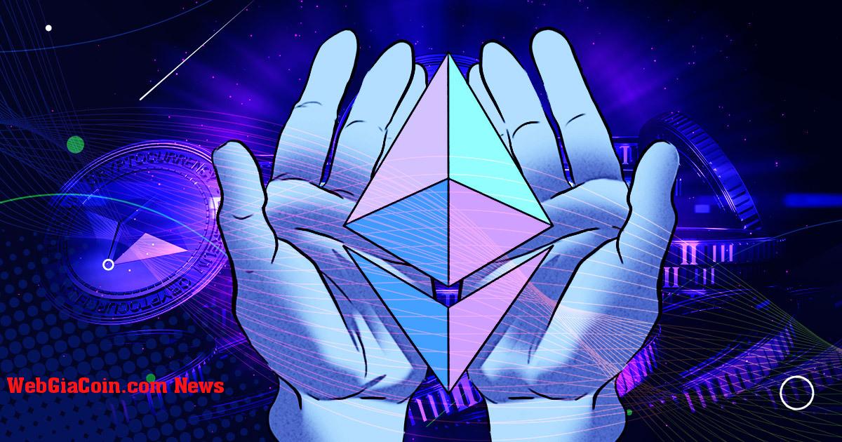 Ethereum tăng 4% sau tiết lộ rút ETH đặt cọc