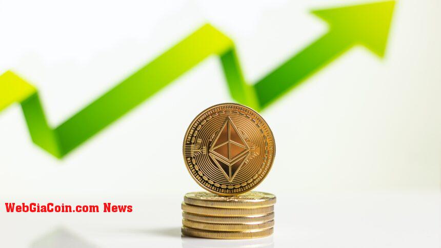 Địa chỉ hoạt động của Ethereum ở mức cao nhất kể từ tháng 5 năm 2021, tin tốt cho việc tăng giá?