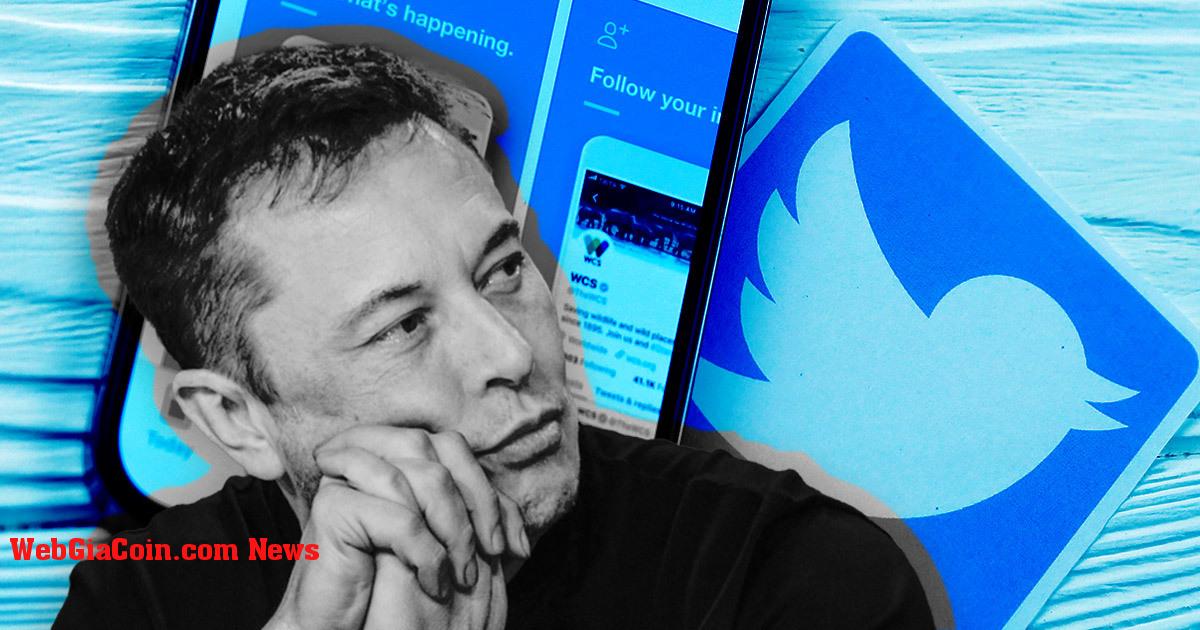 Elon Musk có khả năng từ chức khi cuộc thăm dò trên Twitter bỏ phiếu 57,5% ủng hộ ông từ chức, DOGE giảm 3%