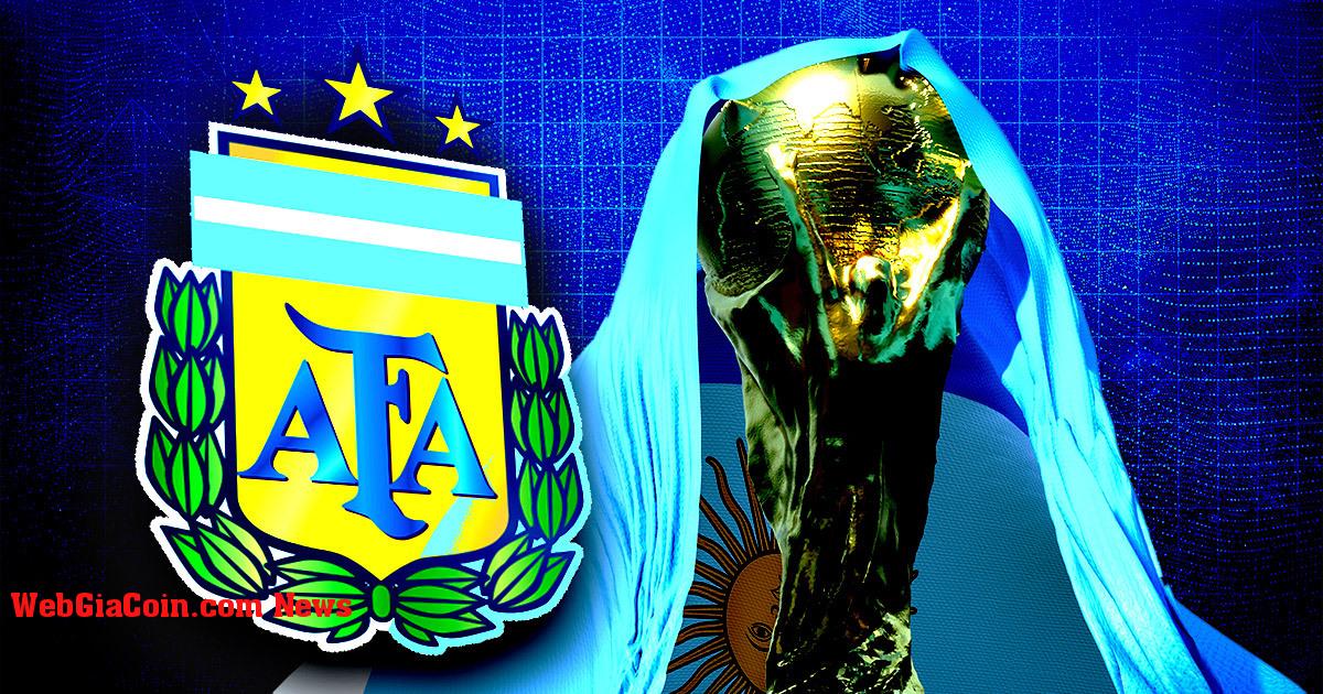 Token của người hâm mộ Argentina giảm 50% bất chấp việc giành chiến thắng tại World Cup