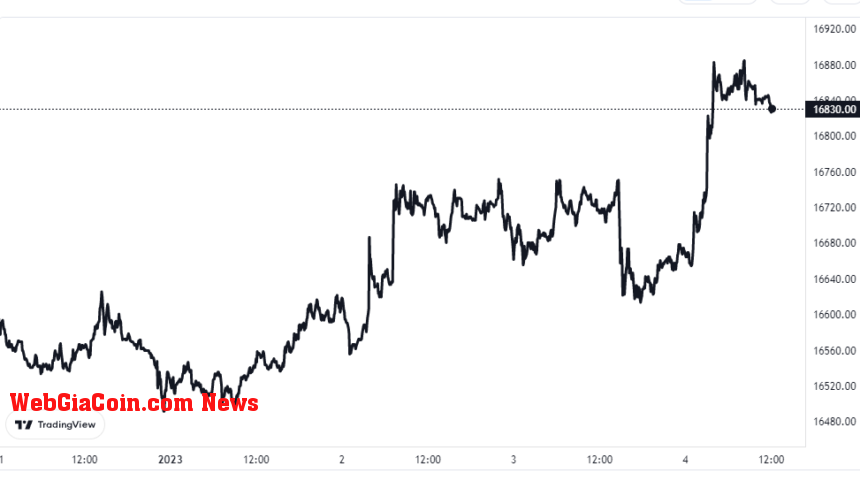 Bitcoin Price Chart