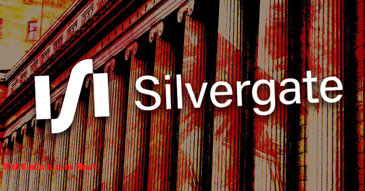 Ngân hàng Silvergate Capital buộc phải bán lỗ tài sản, sa thải 40% nhân viên