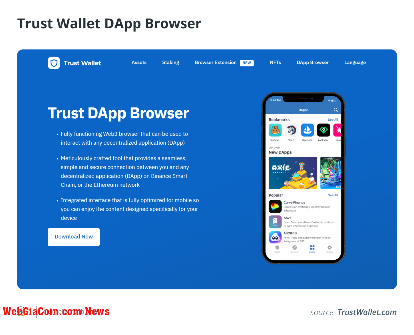 Trust Wallet DApp Browser