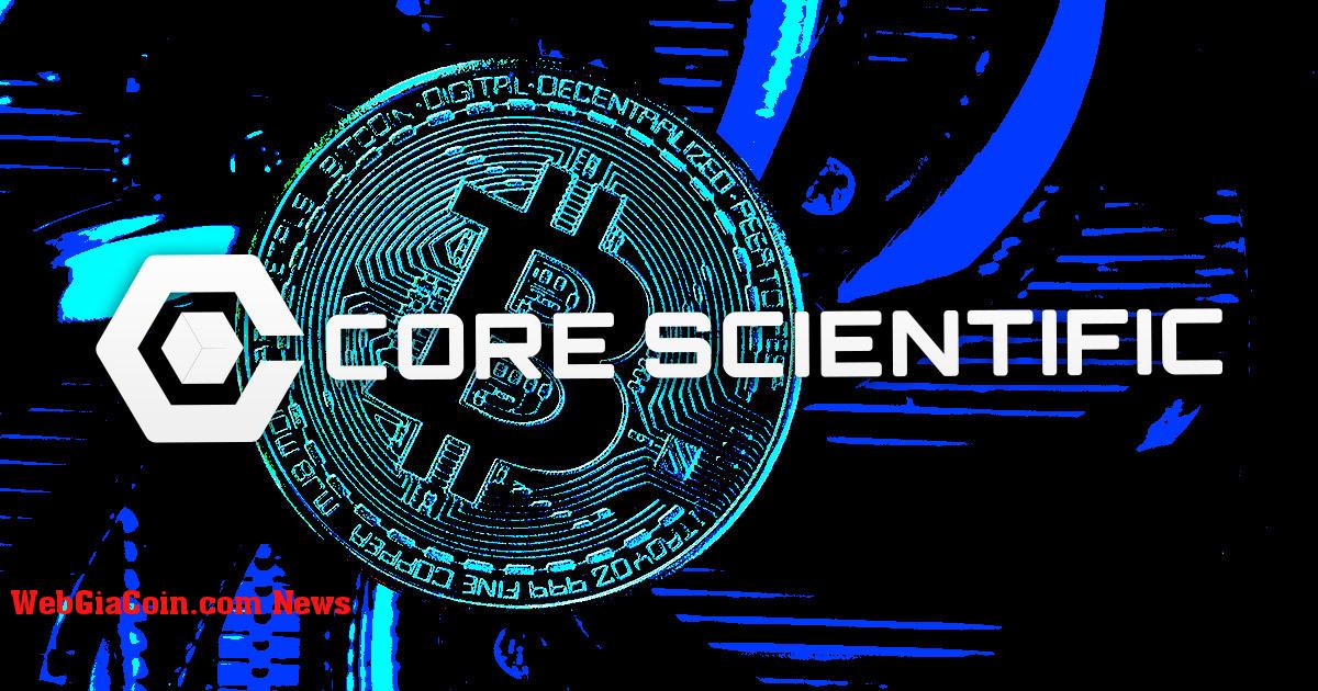 Máy khai thác bị phá sản Sản xuất Bitcoin của Core Science đã tăng 5% trong tháng 12