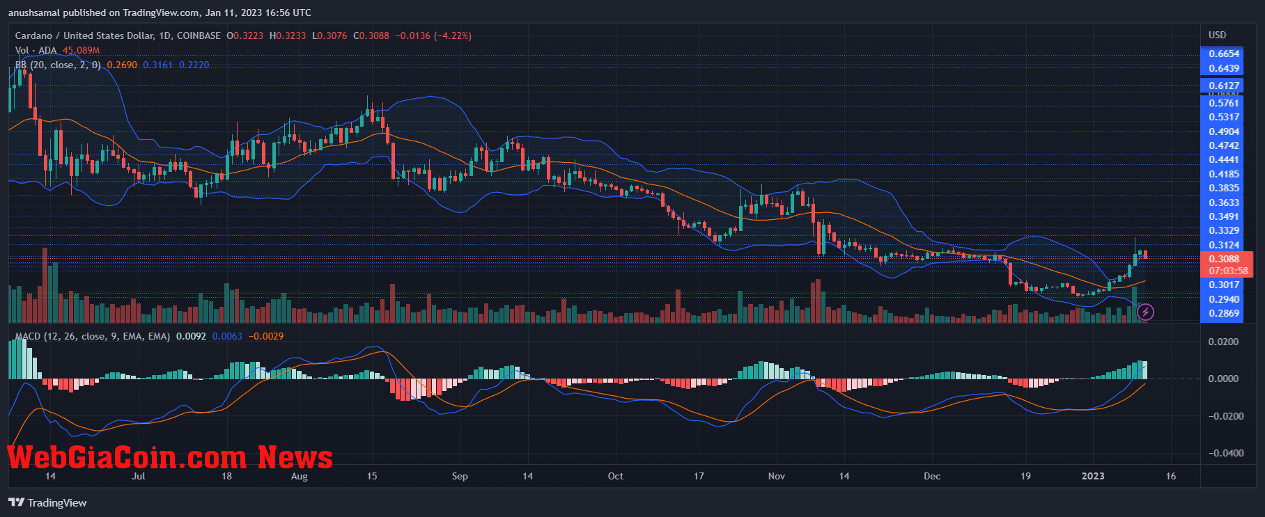 Cardano Price