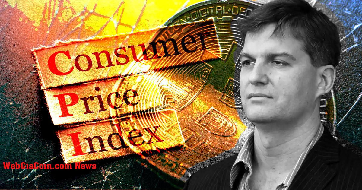 Nghiên cứu: Bitcoin vẫn chịu áp lực trước dữ liệu CPI, Michael Burry thực hiện cuộc gọi lạm phát đình trệ