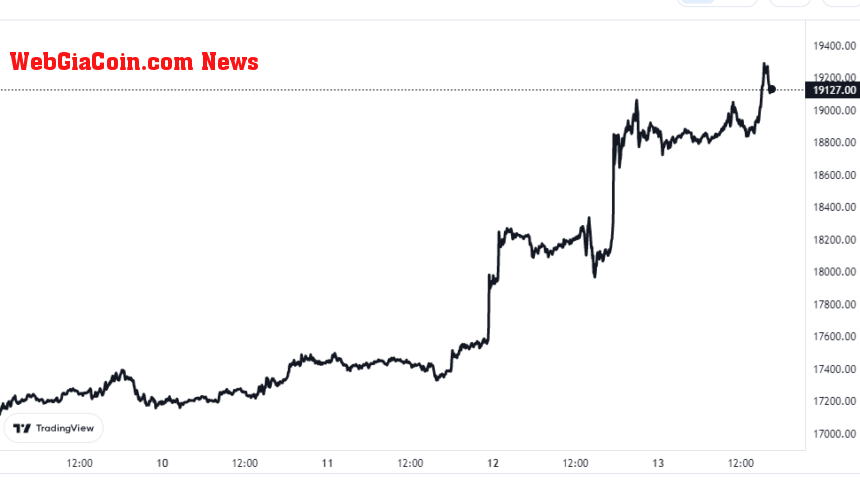 Bitcoin Price Chart