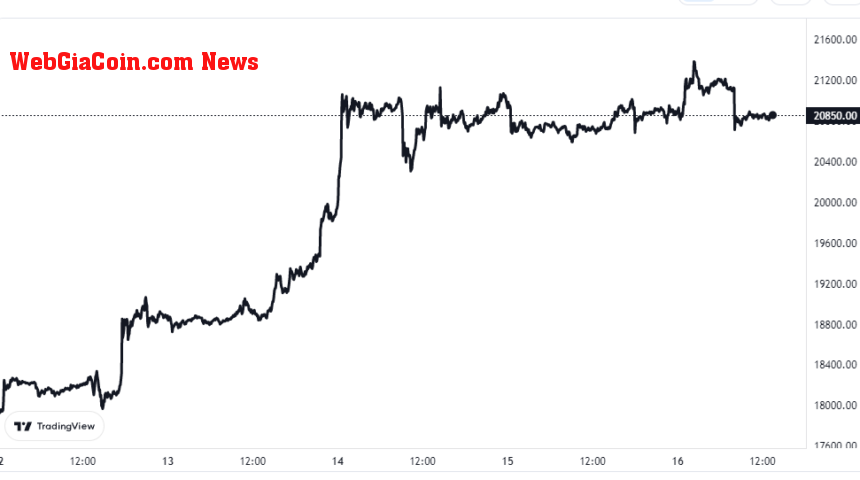 Bitcoin Price Chart