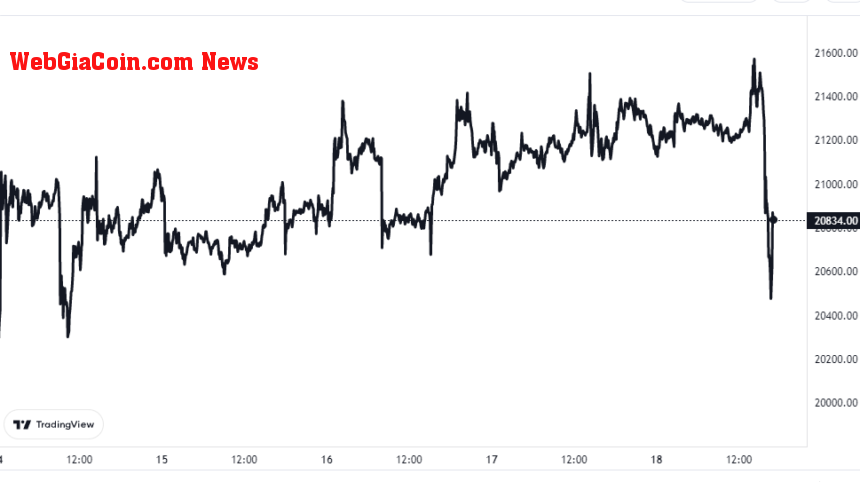 Bitcoin Price Chart