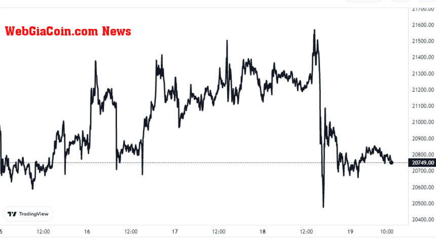 Bitcoin Price Chart