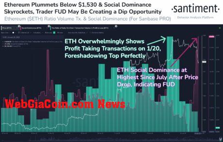 Ethereum dominance